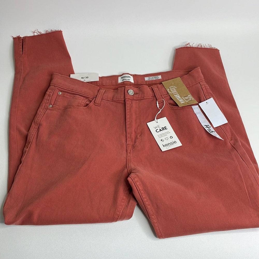 Kensie the ultimate high rise skinny vintage red NWT Size 10/30